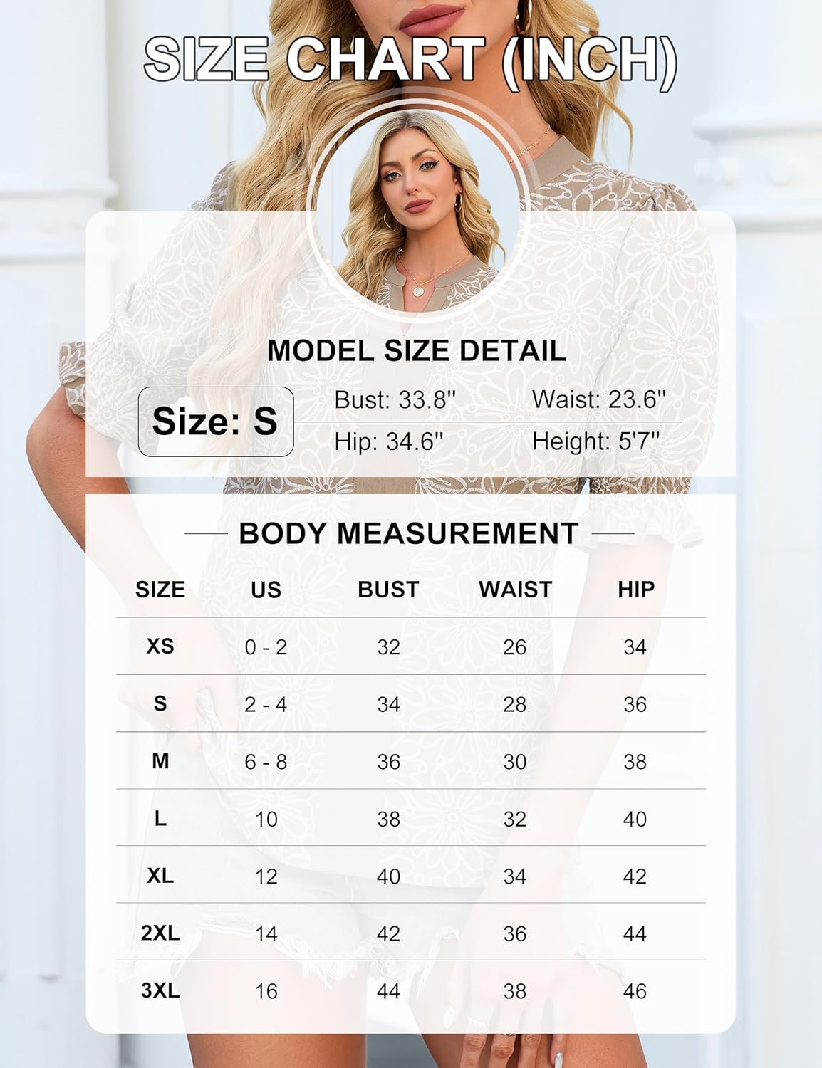 Blooming Jelly Womens Dressy Casual Trendy Blouses Elegant Work Summer Bussiness Tops Floral Puff Sleeve Polyester Shirts (L, Black)