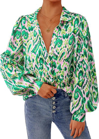 Green Floral
