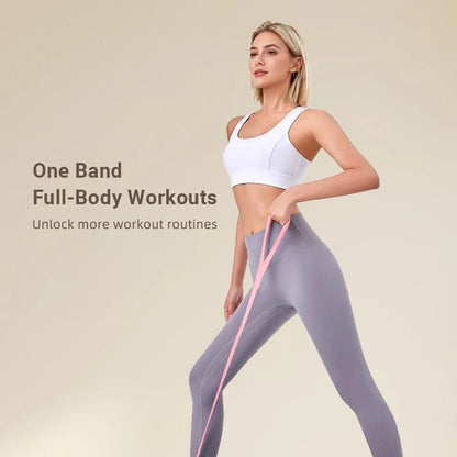 Figure 8 Resistance Bands - Silicone Exercise Bands for Women