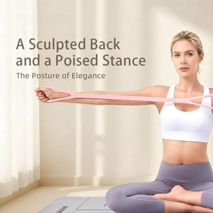 Figure 8 Resistance Bands - Silicone Exercise Bands for Women